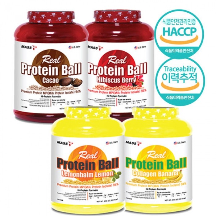 프로틴 볼 단백질 과자 시리얼 단백질 헬스 보충제 650g