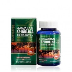 하와이안 스피루리나 엽록소 비타민 항산화 피부건강 영양제 180정 3개월분
