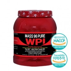 매스96 퓨어라인 천연감미료 분리 유청단백질 WPI 프로틴 헬스보충제 초코맛 1KG