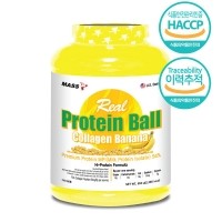 리얼 프로틴 볼 단백질 과자 시리얼 간식 헬스 보충제 650g 바나나맛